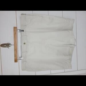 LAND"S END size 44 light khaki chino shorts